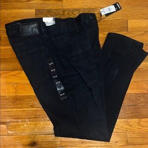 Express Slim Skinny Fit Black Jeans